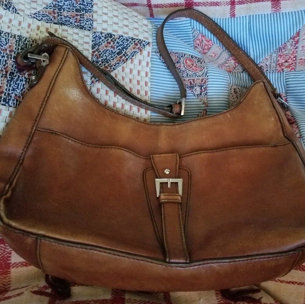 Aigner leather purse